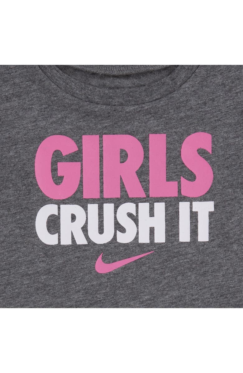 Nike Girls Crush It Graphic Tee & Shorts Set, Alternate, color,