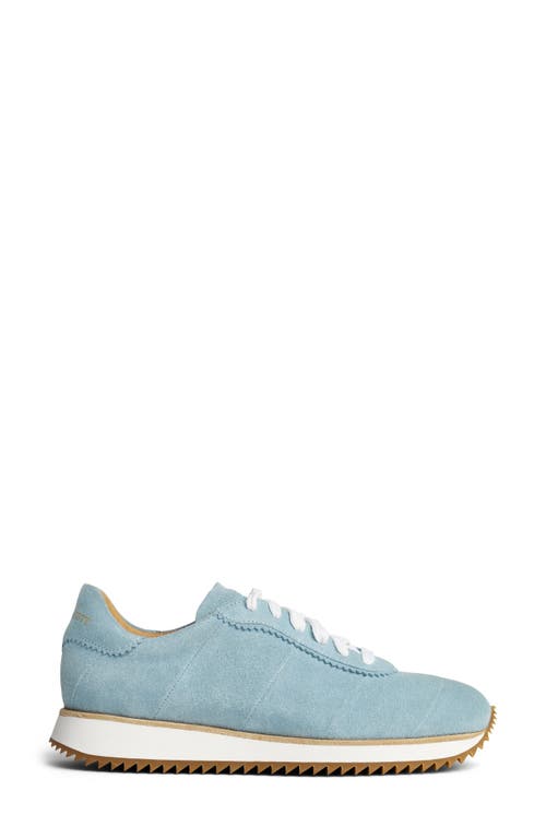 The Office Of Angela Scott The Quinn Felted Wool Sneaker In Sky Blue