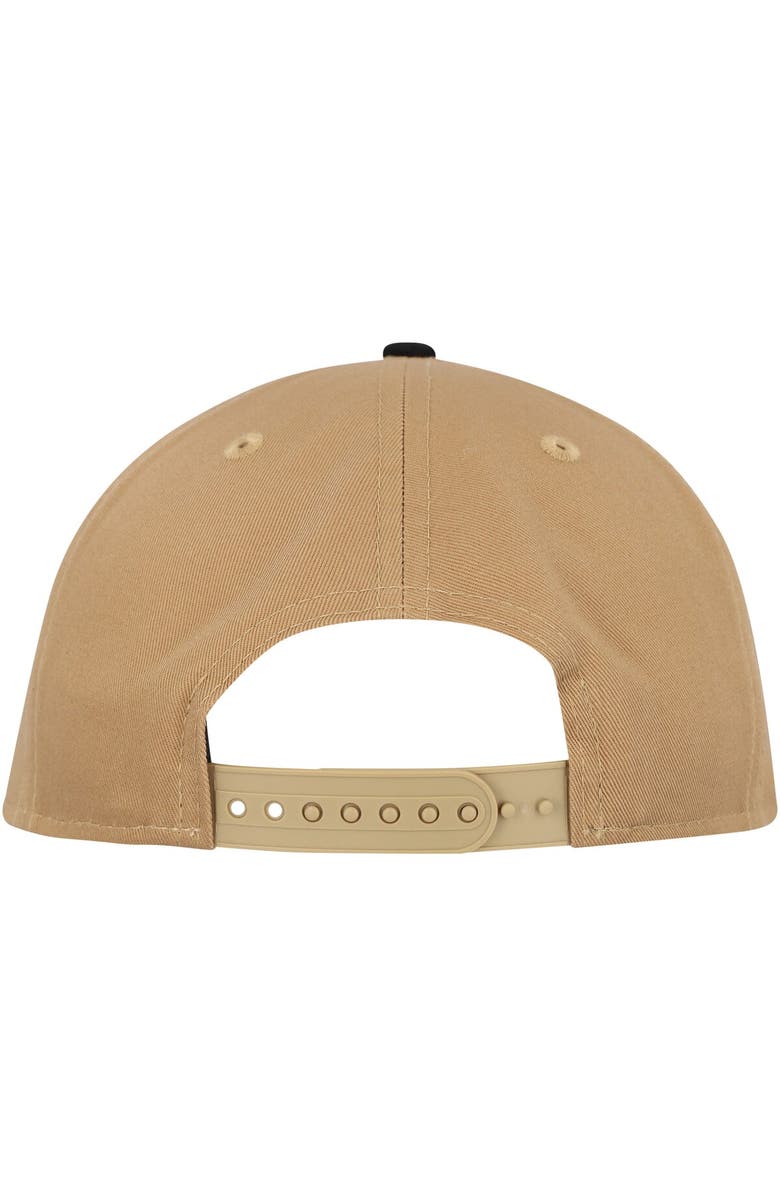 New Era Men's New Era Khaki/Black Pittsburgh Pirates Golfer Snapback Hat, Alternate, color, Khaki