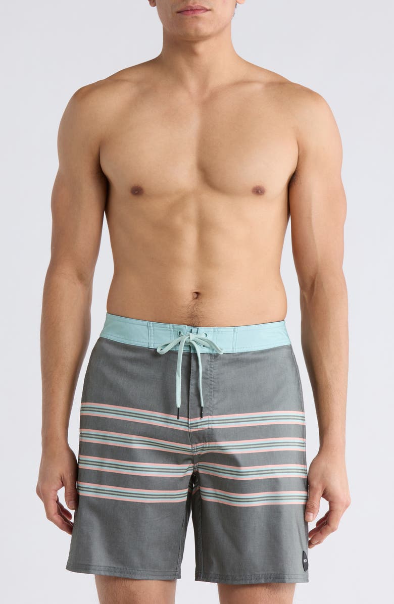 RVCA County Line Swim Trunks, Main, color, Black