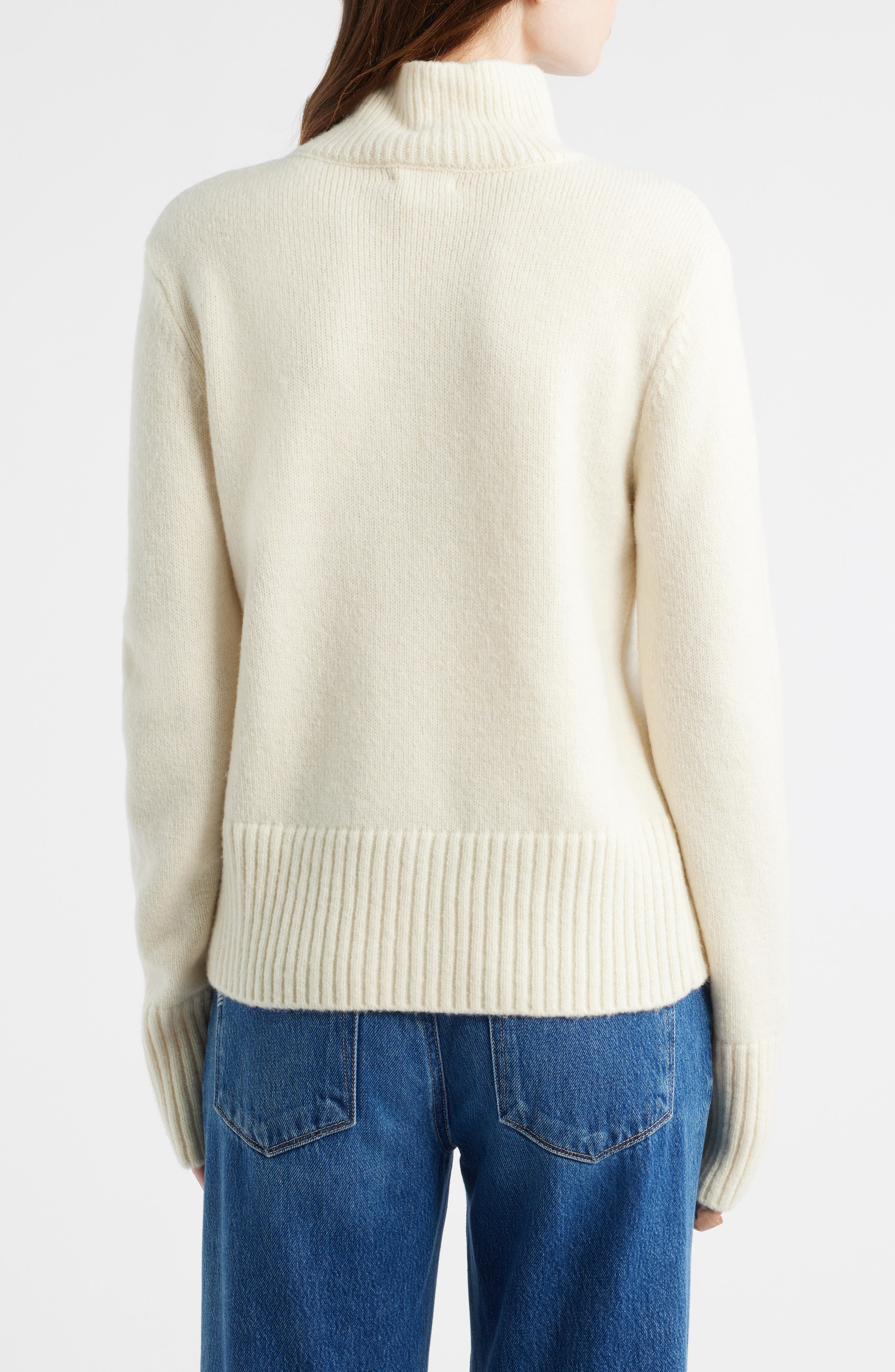 Skye Merino Wool Turtleneck Sweater - image 2