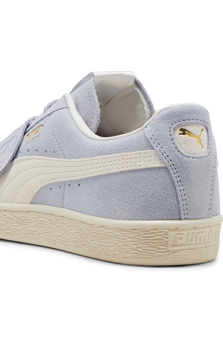 PUMA Charles F. Stead Suede Sneaker, Alternate, color, Snow Mountain Blue/ Ivory