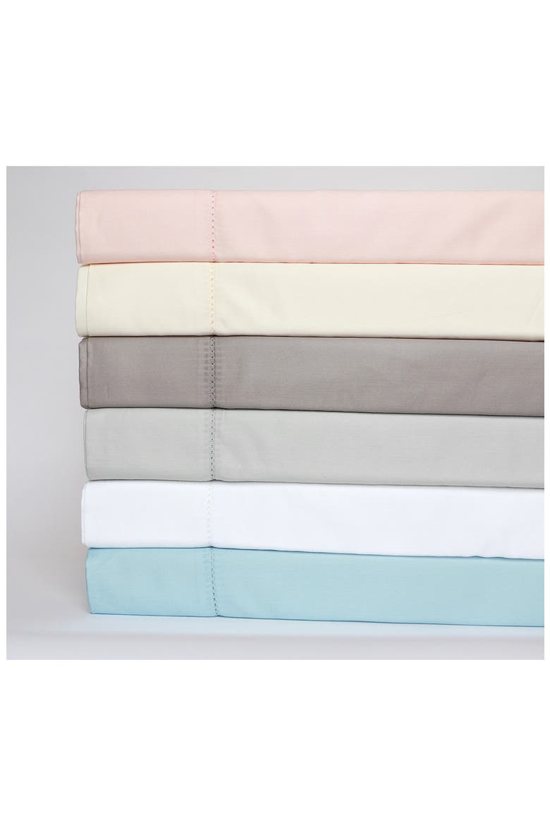 1000 Thread Count Hemstitch Sheet Set with Extra Pillowcases, Alternate, color, CHARCOAL