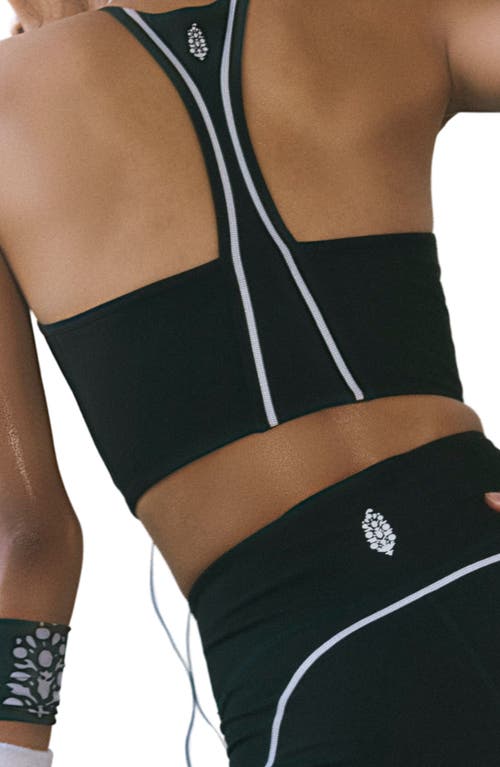 Shop Free People Fp Movement You're A Peach Shorts In Black