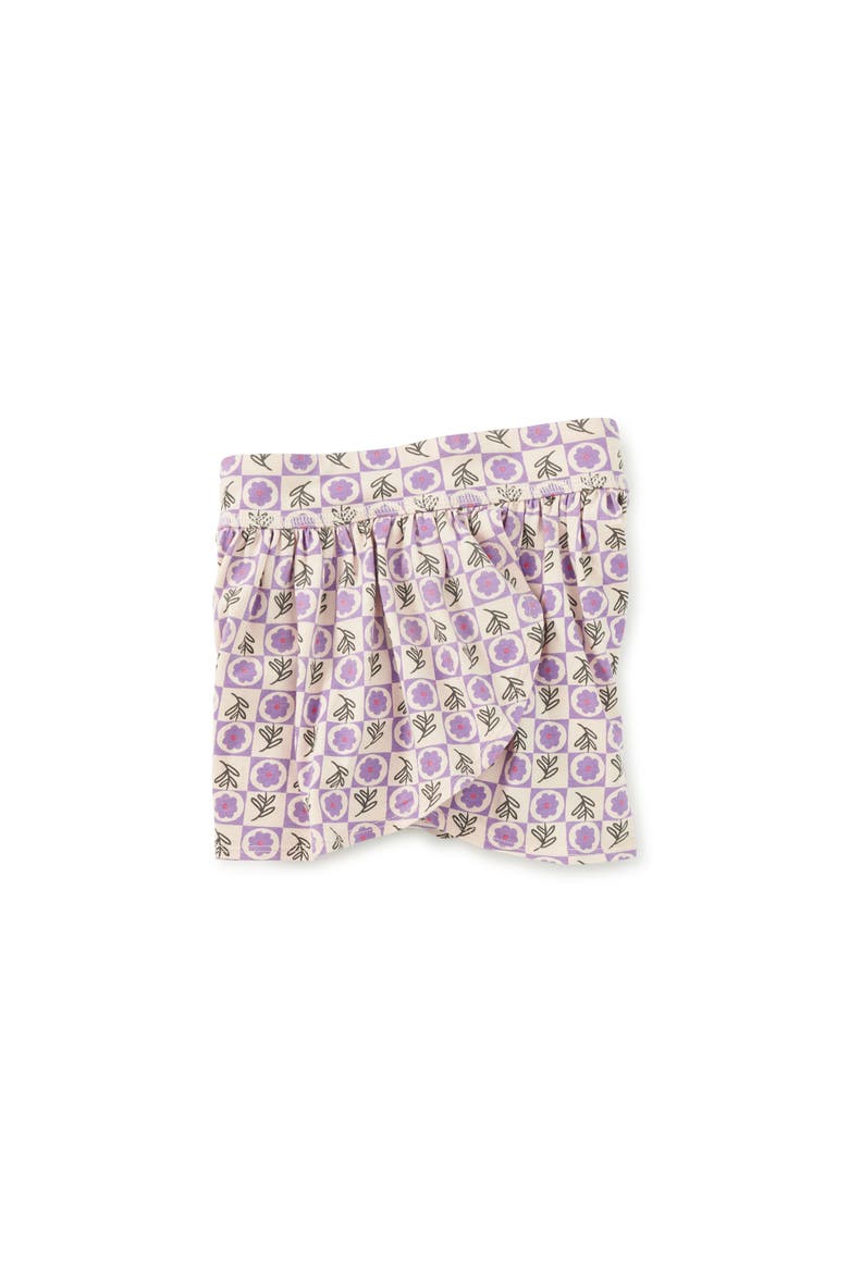 Sporty Petal Shorts, Alternate, color, Tile Floral