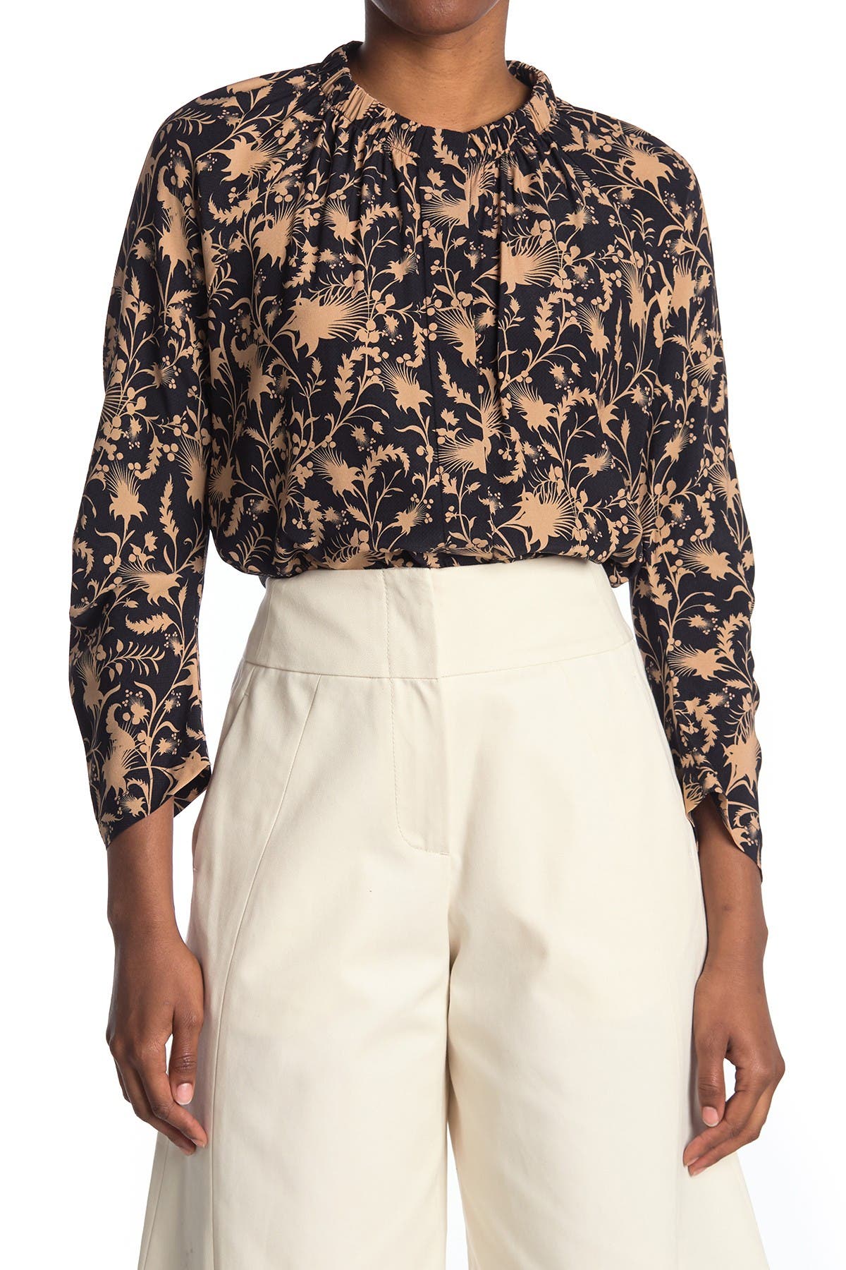 Zero + Maria Cornejo Long Sleeve Ollie Top (Women) | Nordstromrack