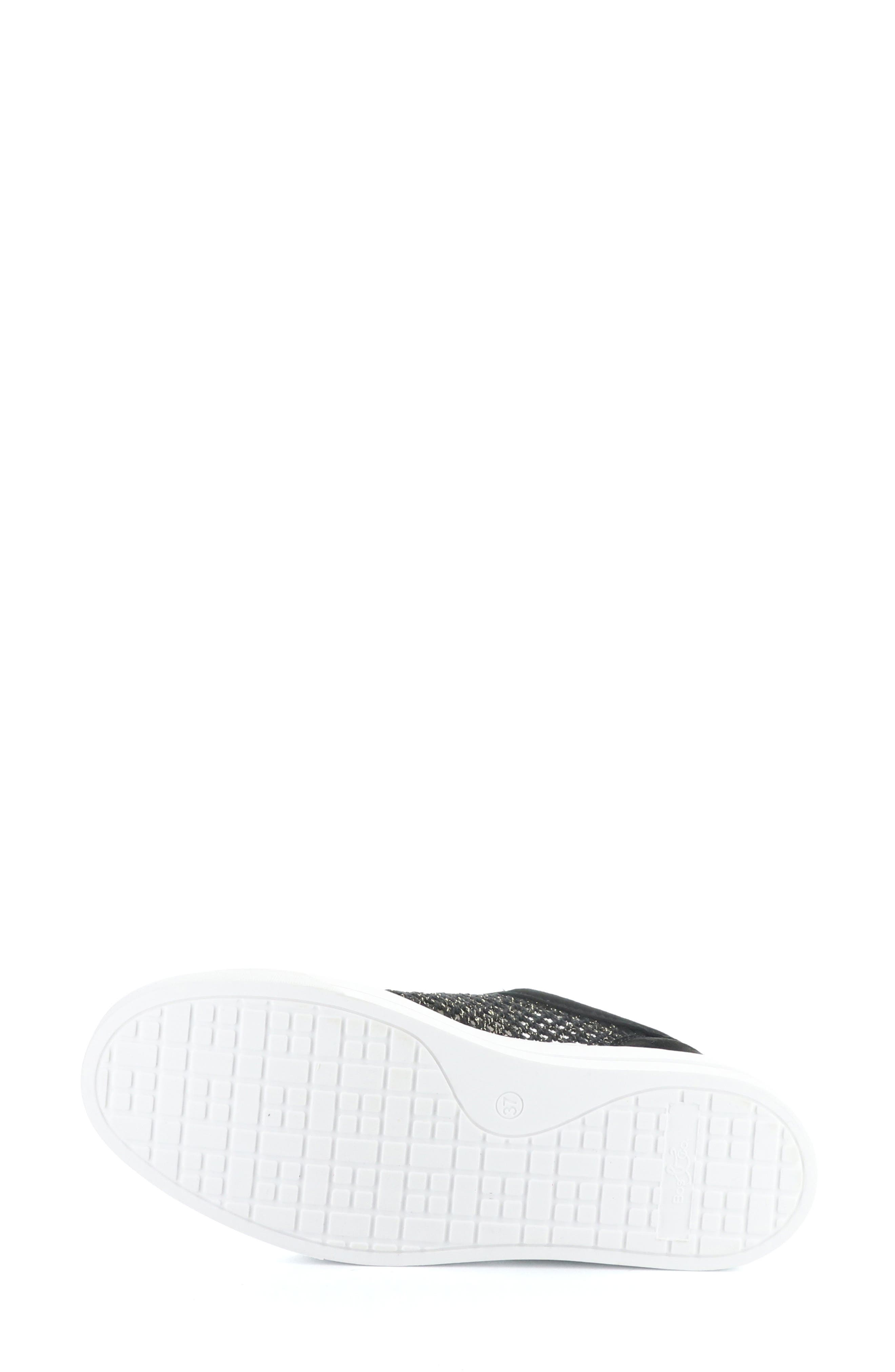 Bos. & Co. Marlo Platform Sneaker, Alternate, color, Black/ Gold