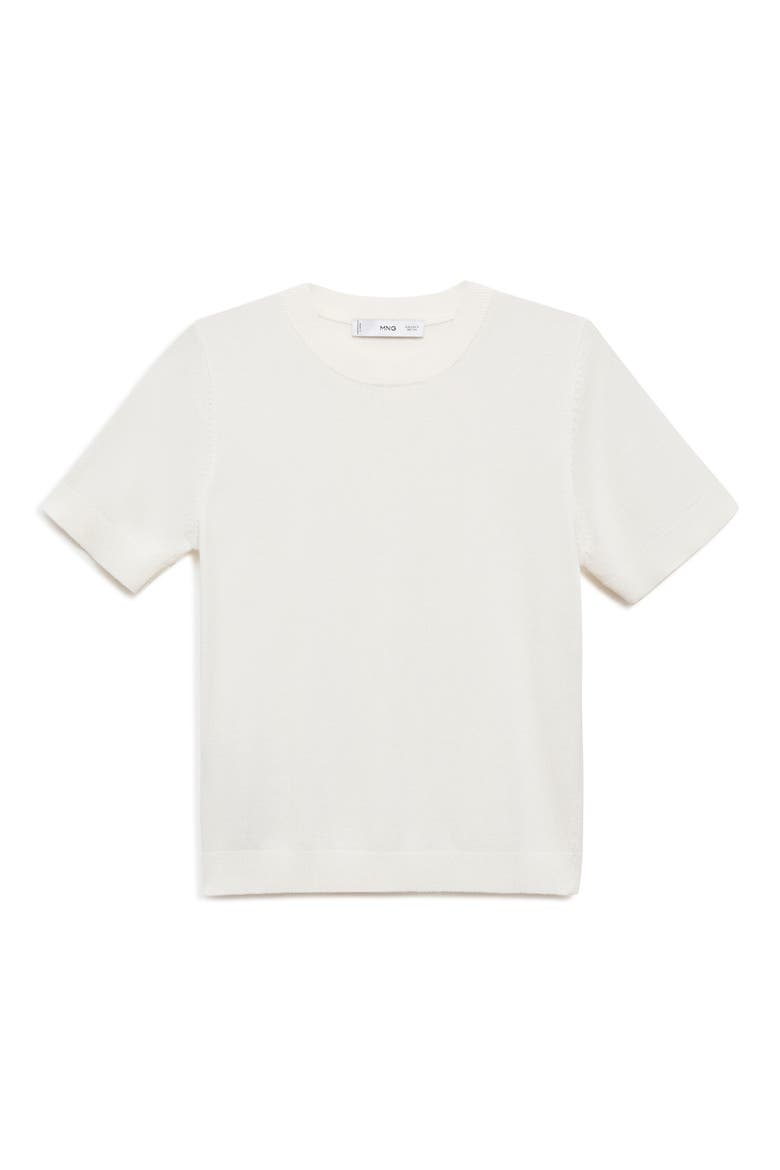 Short Sleeve Sweater, Alternate, color, ECRU