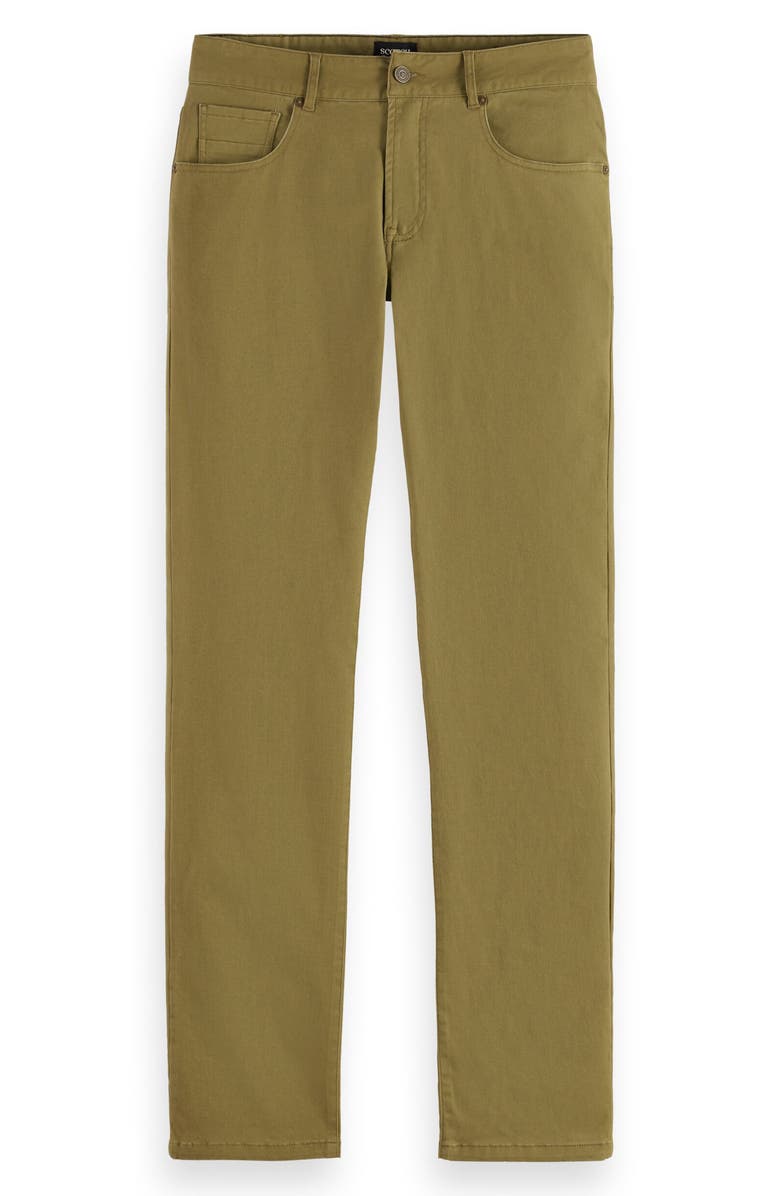 Scotch & Soda Ralston Slim Fit Five Pocket Stretch Twill Pants, Alternate, color, 