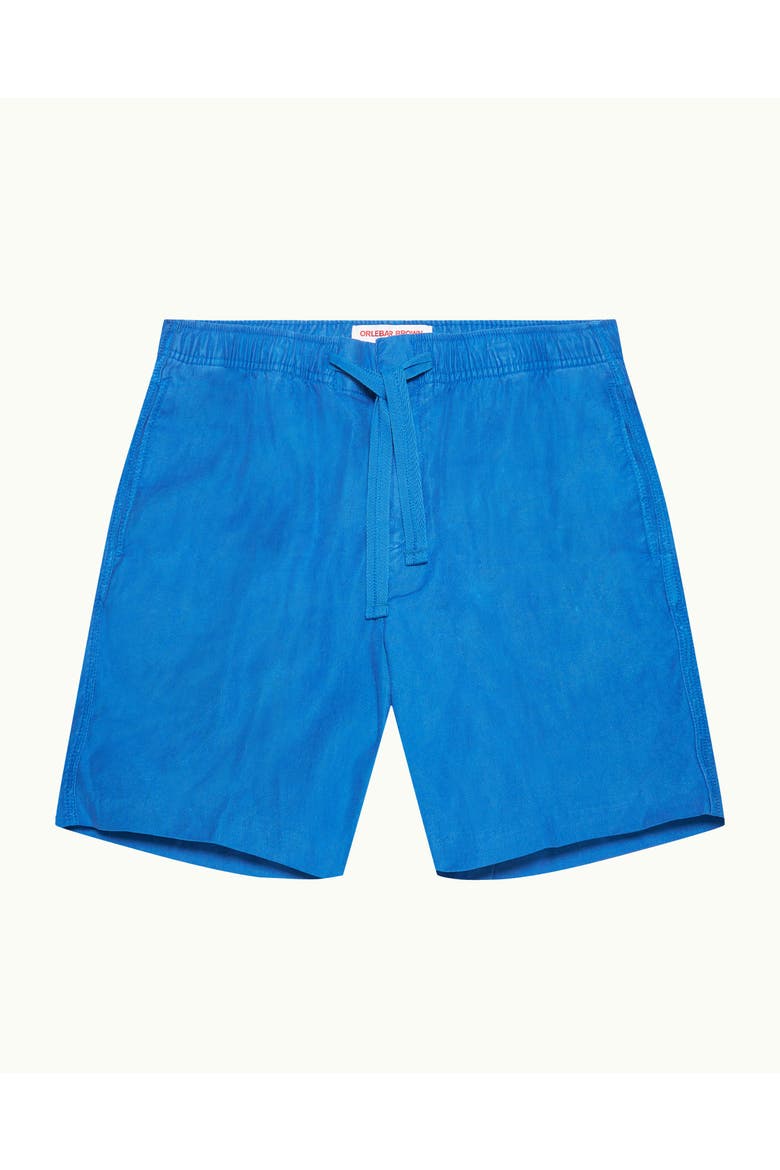 Alex Garment Dye Relaxed-Fit Shorts, Main, color, CATALINA BLUE