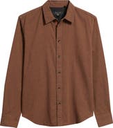 rag
bone Tomlin Cotton Dobby Button-Up Shirt