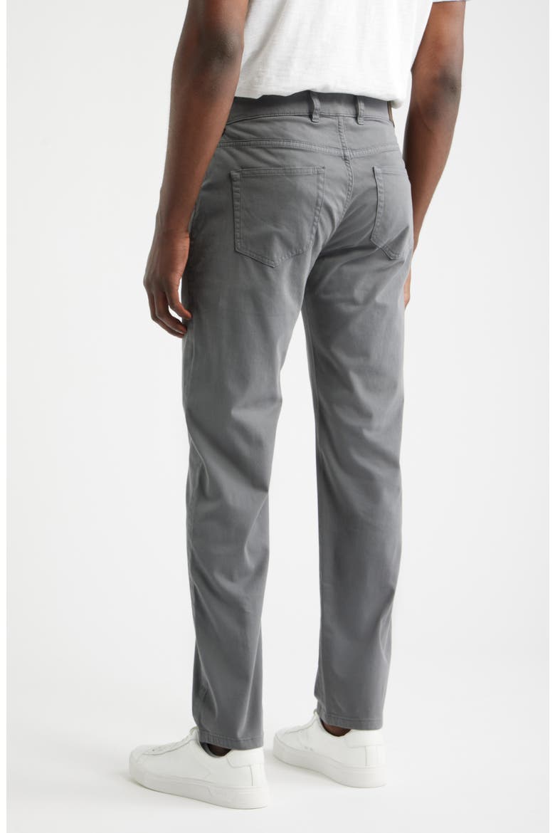 Signature Stretch Sateen Pants, Alternate, color, IRON