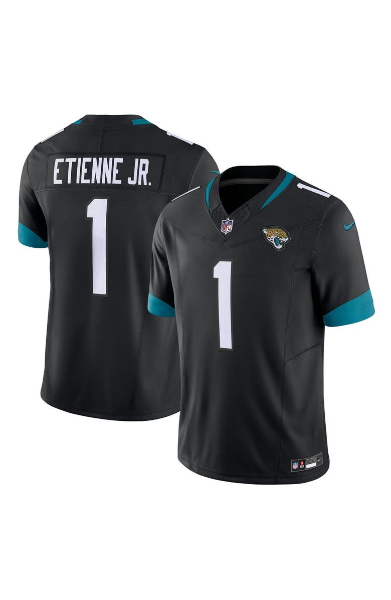 Nike Men's Nike Travis Etienne Black Jacksonville Jaguars Vapor F.U.S.E. Limited Jersey, Main, color, Black