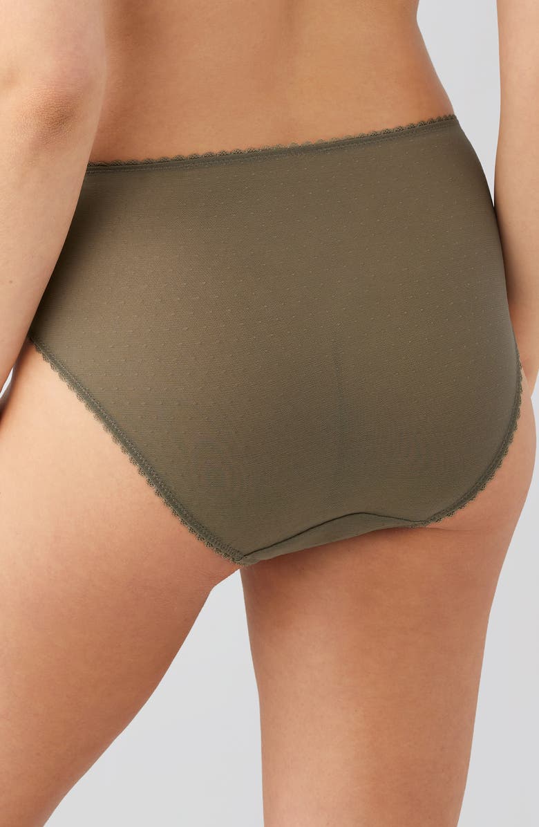 Wacoal Retro Chic High Cut Briefs, Alternate, color, Bungee Cord