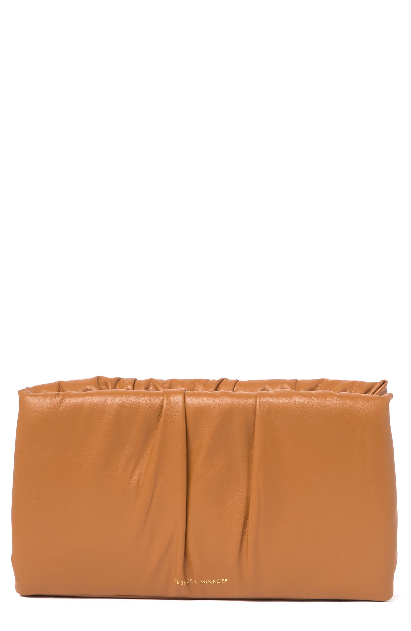 Rebecca Minkoff Ruched Frame Clutch, Main, color, 