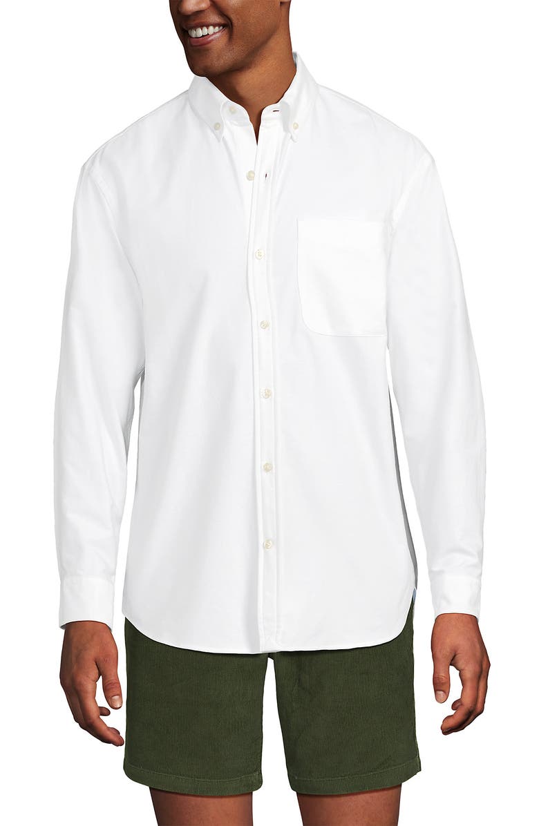 Lands' End Relaxed Sail Rigger Oxford Shirt, Alternate, color, 