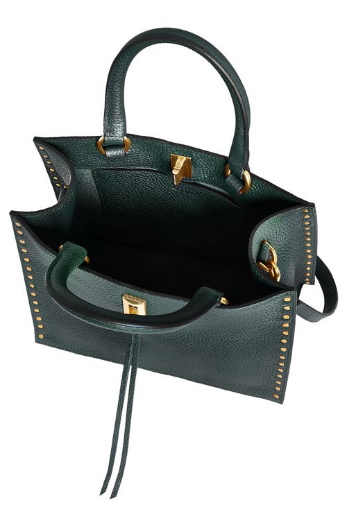 Rebecca Minkoff Small Darren Leather Tote In Green