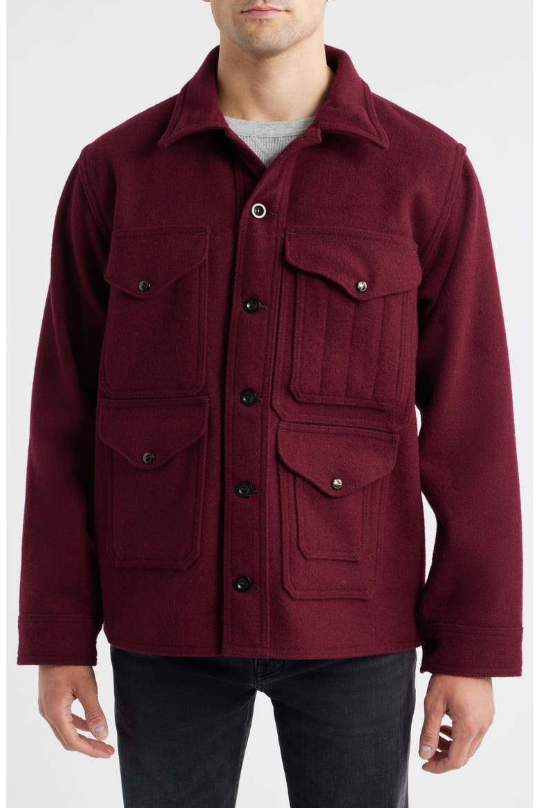 Filson 1940s Mackinaw Cruiser Wool Jacket (Men) | Nordstrom