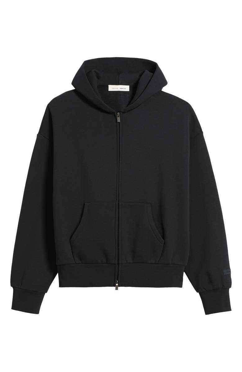 Fear of God Essentials Classic Logo Zip Hoodie, Alternate, color, 