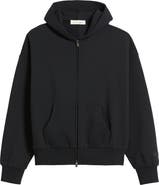 Fear of God Essentials Classic Logo Zip Hoodie | Nordstrom