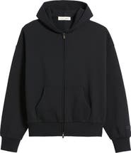 トップス FEAR OF GOD XO CLASSIC ZIP HOODIE Fear of God ESSENTIALS Concrete Heather Classic Fleece Zip