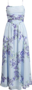 Chelsea28 Floral Organza Party Dress