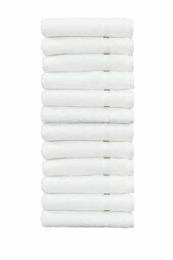 Linum Home Textiles Denzi Washcloths - Set of 12 - White