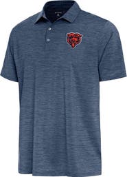ANTIGUA Men's Antigua  Heather Navy Chicago Bears Layout Polo