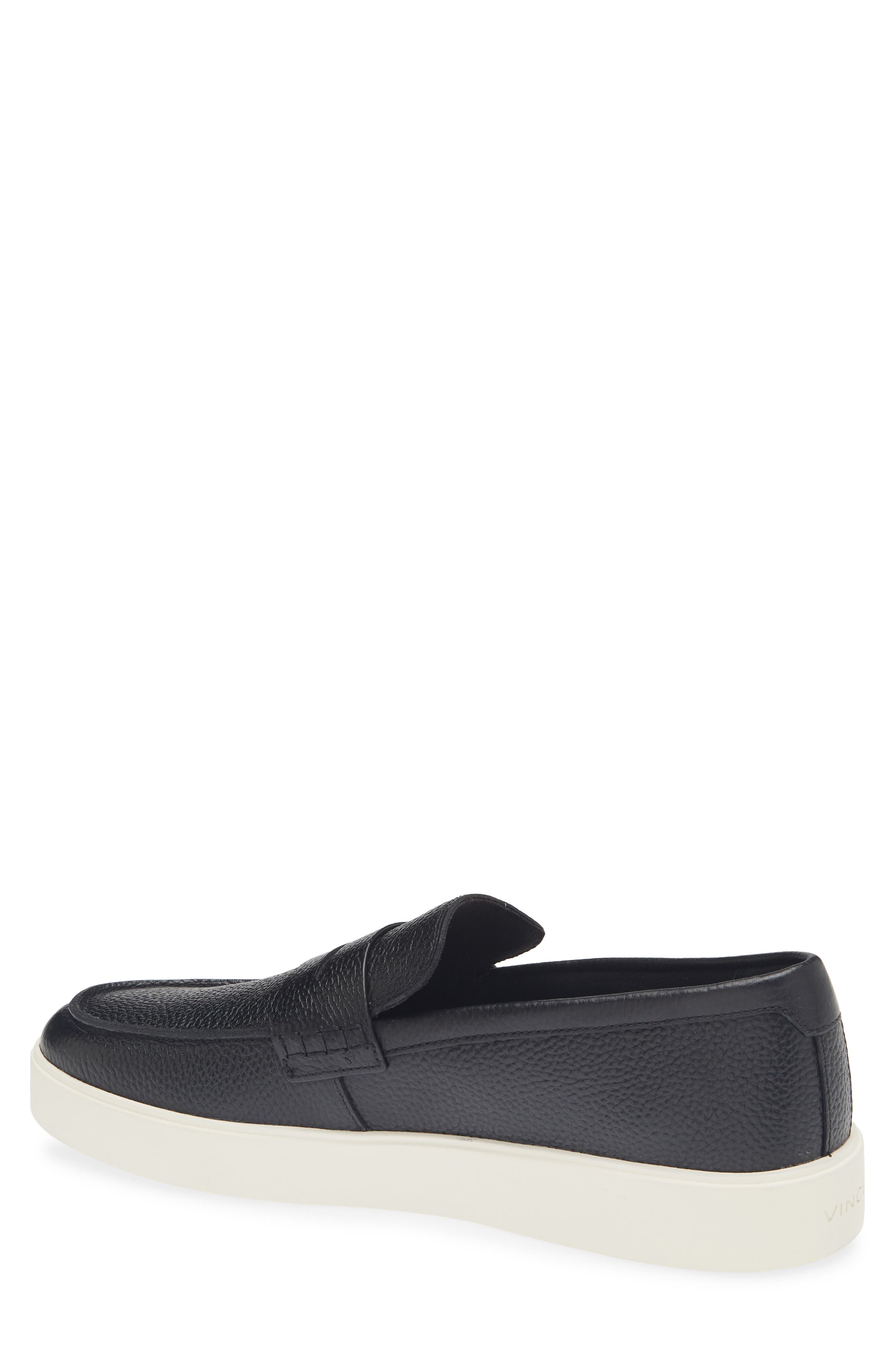 Teo Penny Loafer, Alternate, color, BLACK