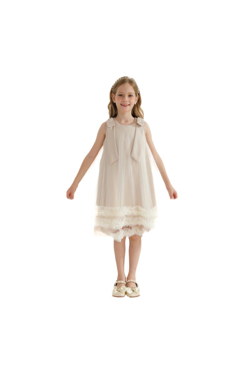 Tulleen Violeta Dress, Alternate, color, Cream