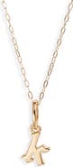 MIRANDA FRYE Sophie Customized Initial Pendant Necklace