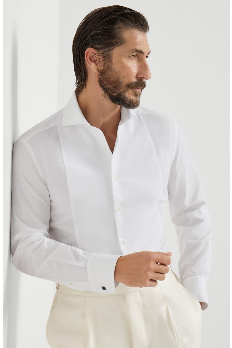 Slim fit shirt, Alternate, color, White