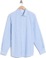 Brooks Brothers Regular Fit Check Long Sleeve Dress Shirt
