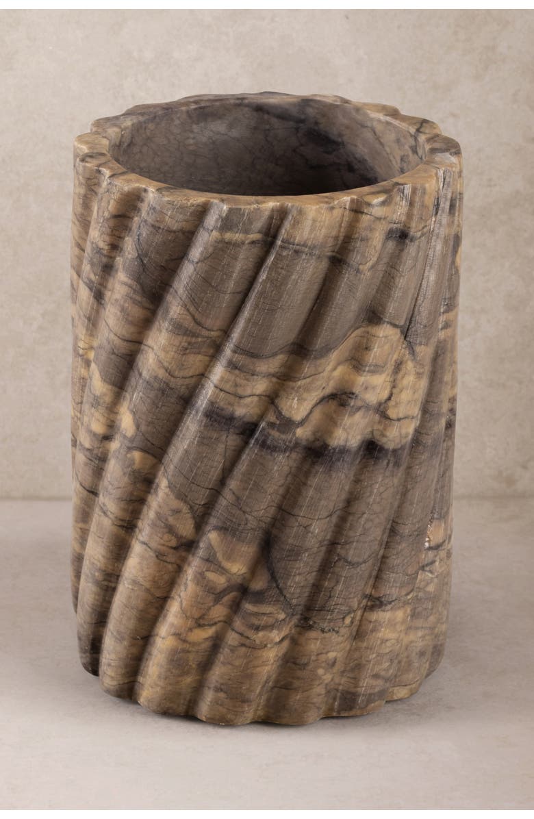 GAURI KOHLI Taraz Wine Cooler, Main, color, Brown