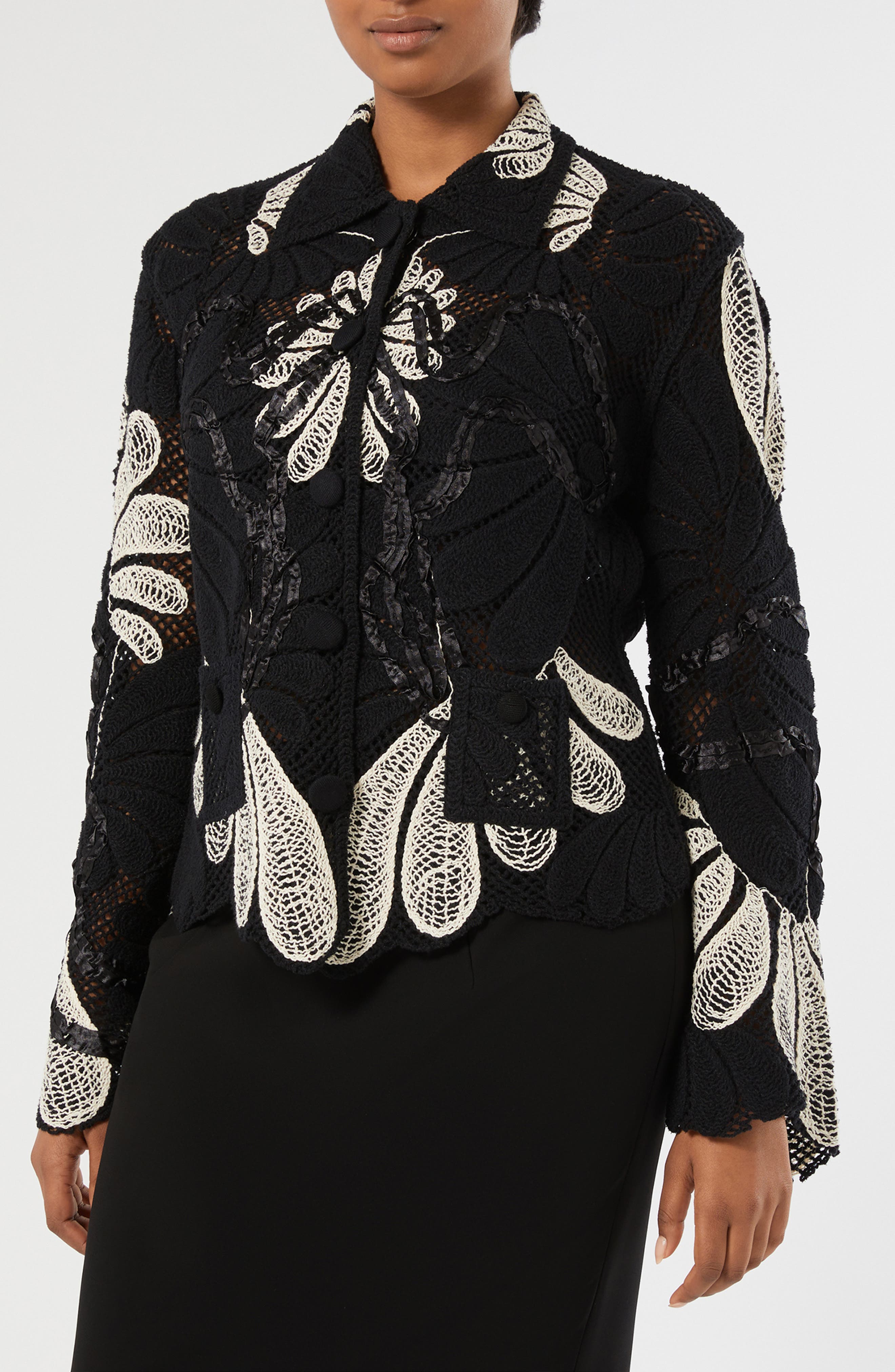 Lappole Crochet Cardigan