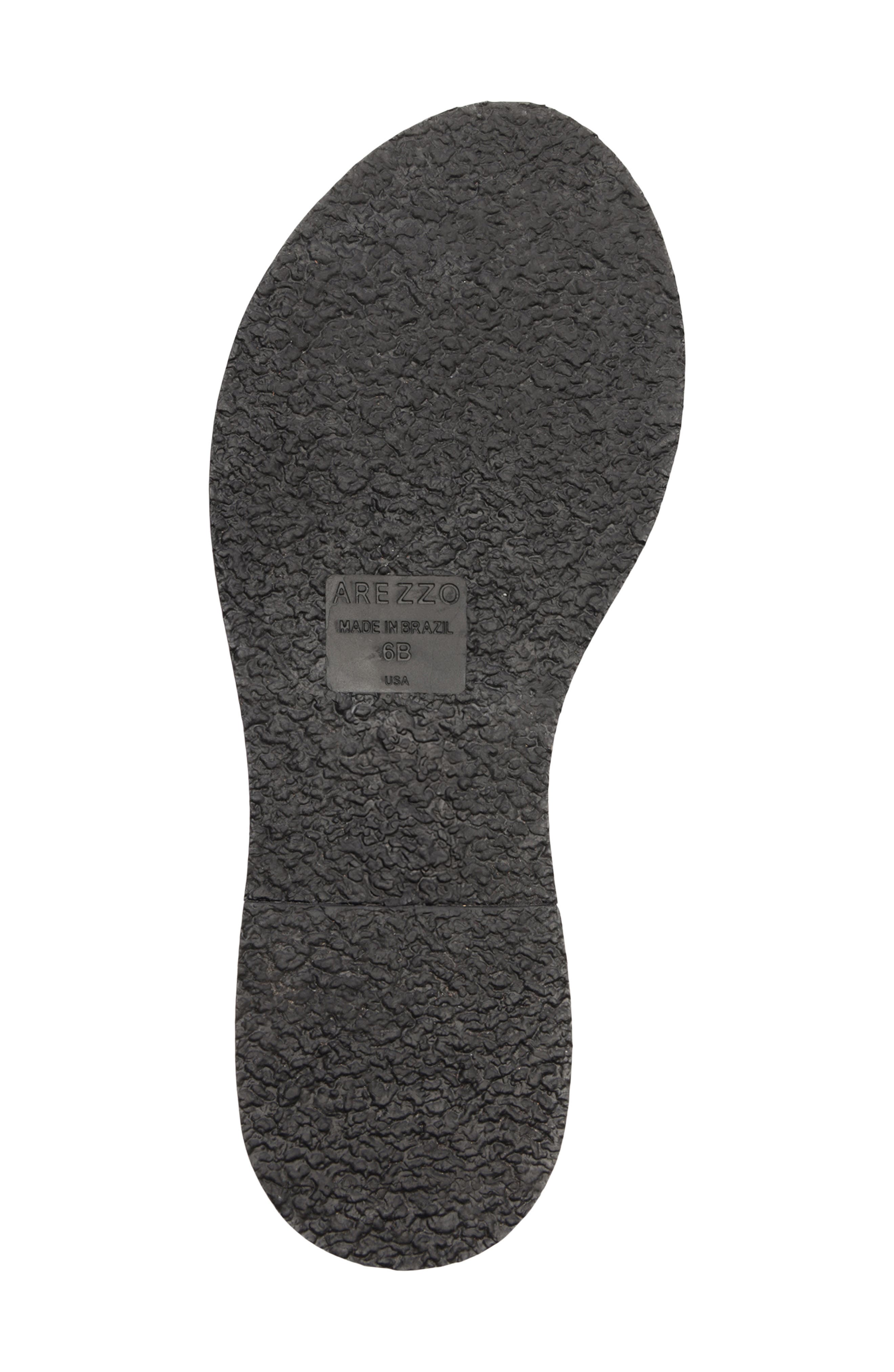 Arezzo Liz Slide Sandal, Alternate, color, Natural Black