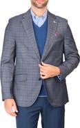 TailorByrd Classic Mélange Windowpane Sport Coat