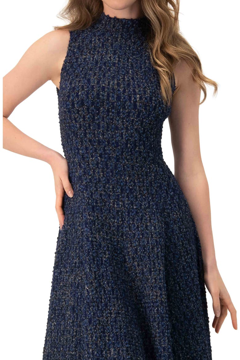 Sleeveless Wide Maxi Dress, Alternate, color, Navy Blue