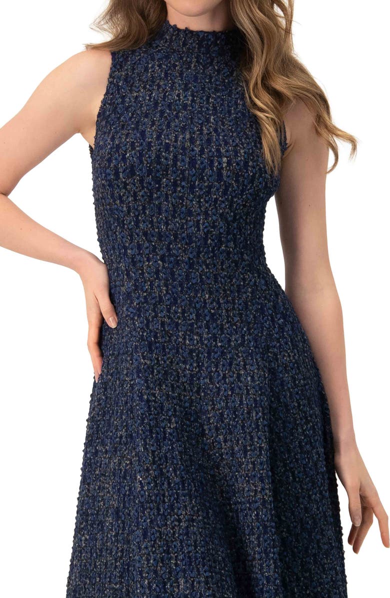 IVONNE Sleeveless Wide Maxi Dress, Alternate, color, Navy Blue