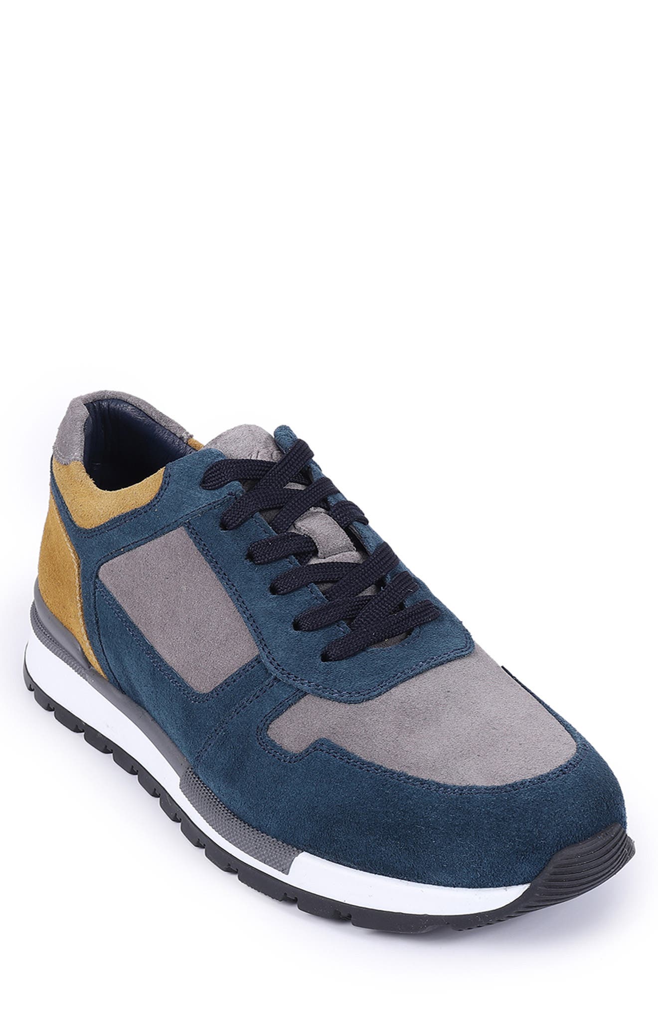 VELLAPAIS Destin Suede Sneaker, Main, color, 
