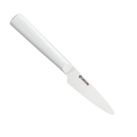 INNOVATIONwhite® 3-Inch Ceramic Paring Knife, White Blade