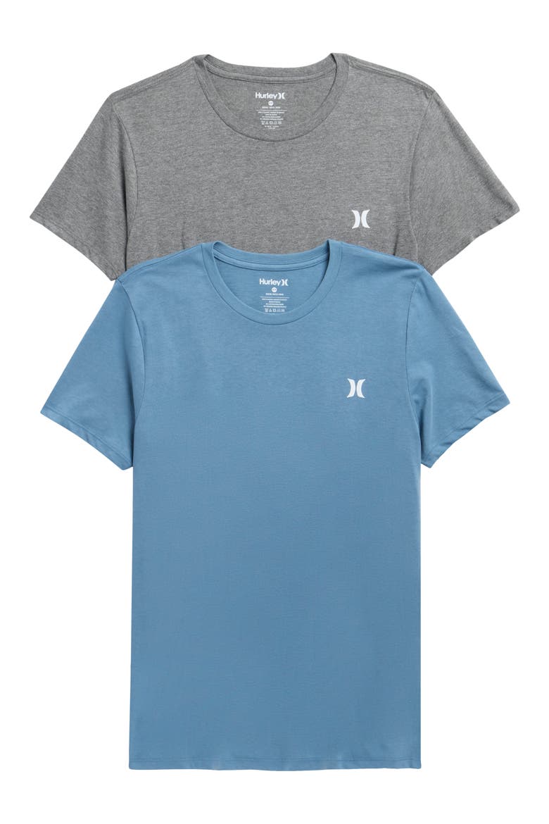 2-Pack Lounge T-Shirts, Main, color, DARK GREY