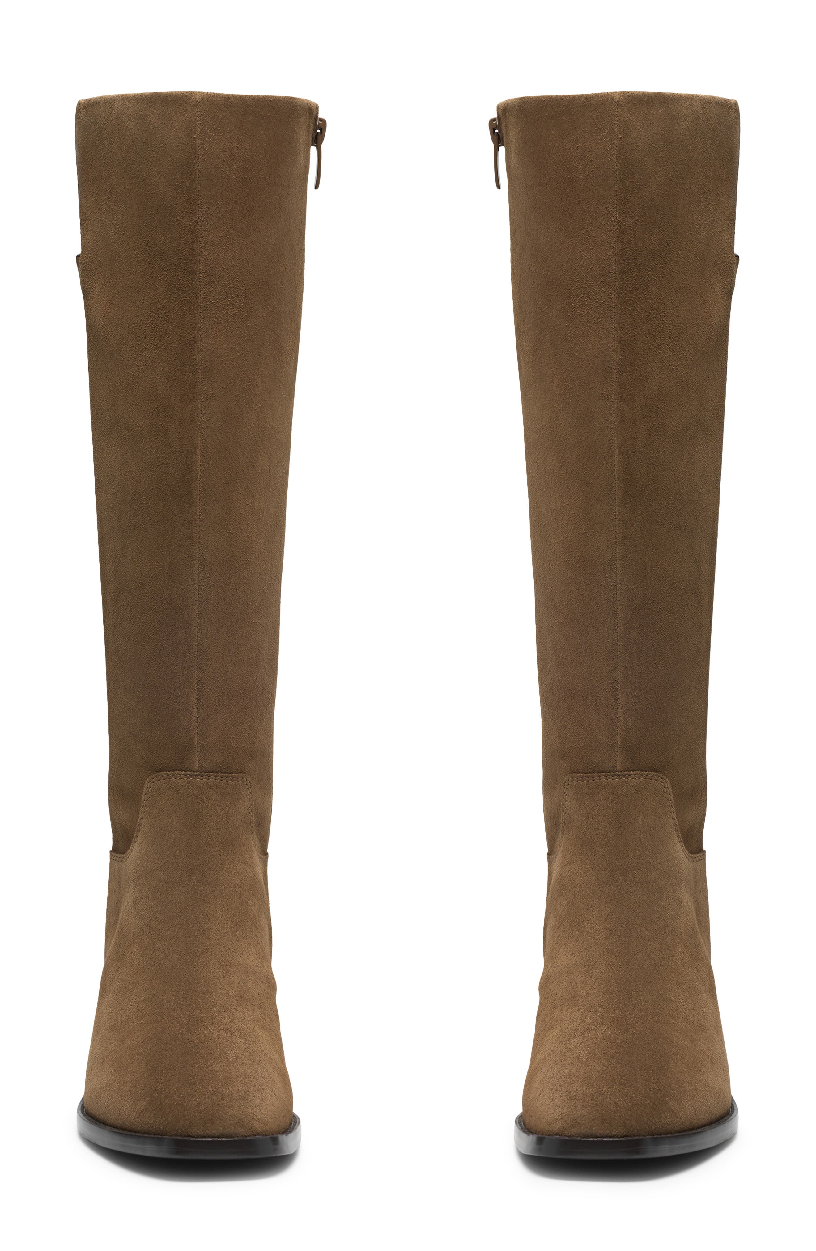 Wrenn Hi Knee High Boot, Alternate, color, WALNUT SUEDE
