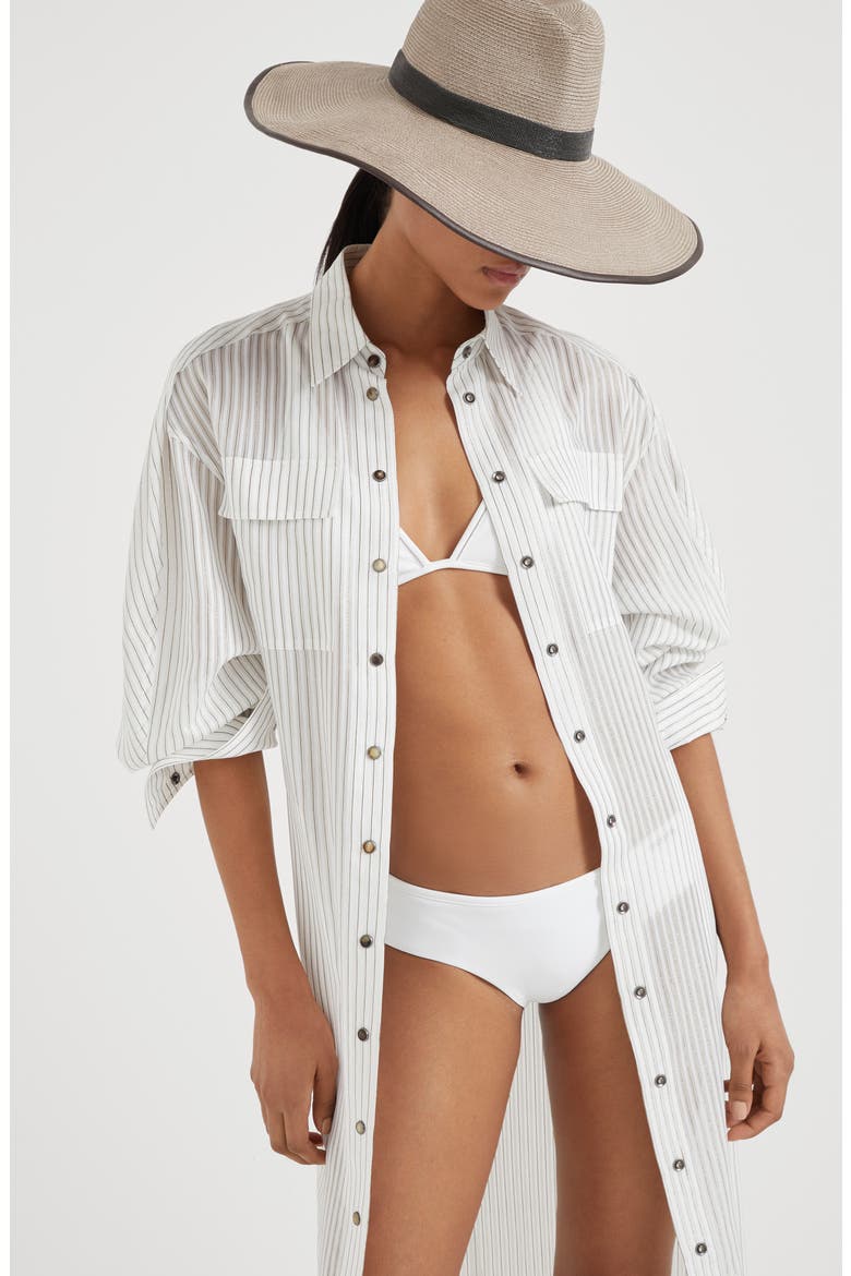Bikini bottom, Alternate, color, White