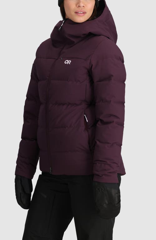 Outdoor Research Snowcrew Down Jacket In Blue