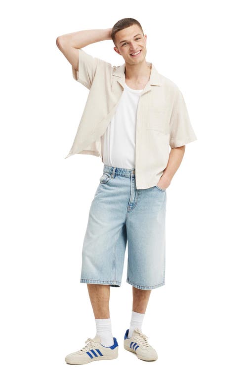 COTTON ON RIVIERA BOX FIT SHORT SLEEVE SHIRT