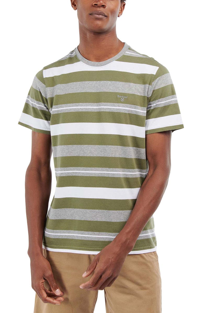 Barbour Kylemore Stripe Cotton T-Shirt, Main, color,
