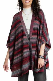 SAACHI Stripe Ruana