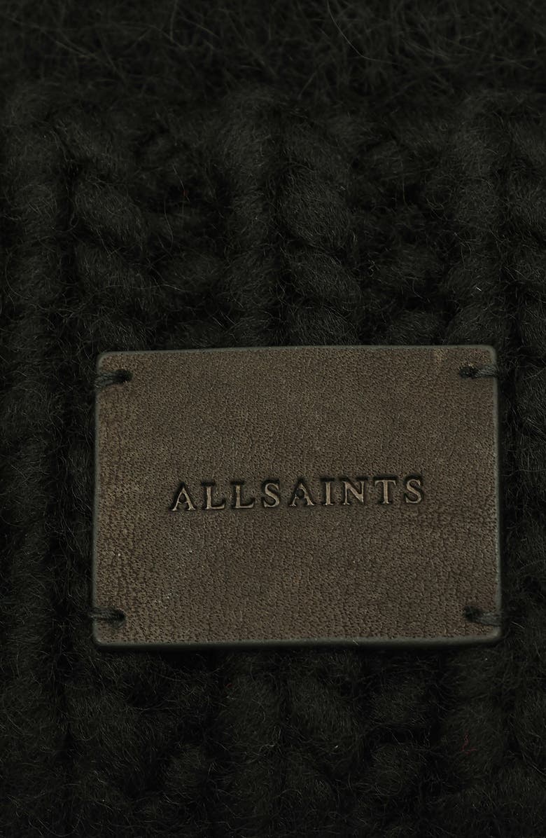 AllSaints Yarn Mix Knit Beanie, Alternate, color, 
