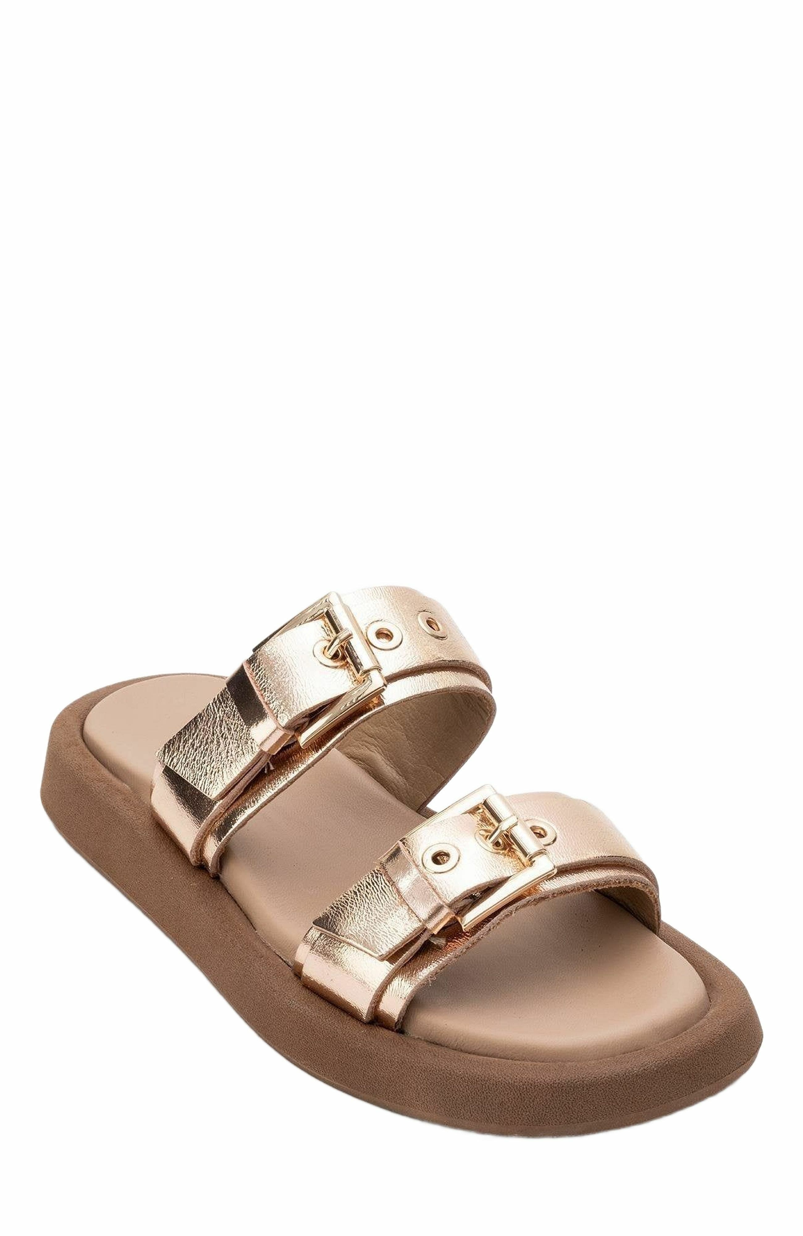Finezza Leather Two-Strap Sandal - image 4